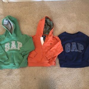 3T sweatshirt bundle Gap and Ralph Lauren